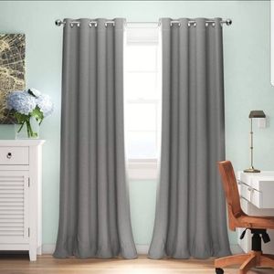 NWT. Edmondson room darkening curtains blackout curtain 2 Panels